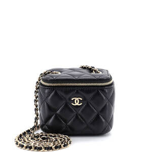 Chanel Classic Vanity Case With Chain #215563C30B